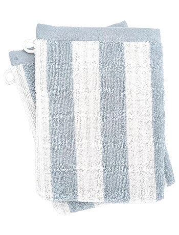 Gant de toilette collection EFFICIENCE STRIPES