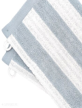 Gant de toilette collection EFFICIENCE STRIPES