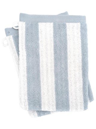 Gant de toilette collection EFFICIENCE STRIPES