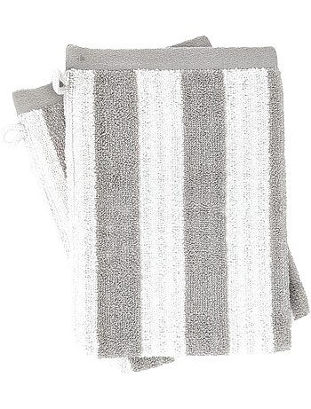 Gant de toilette collection EFFICIENCE STRIPES