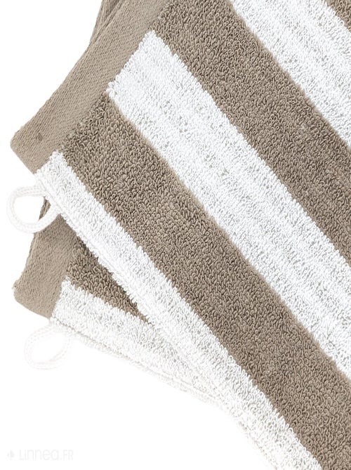 Gant de toilette collection EFFICIENCE STRIPES - Kiabi