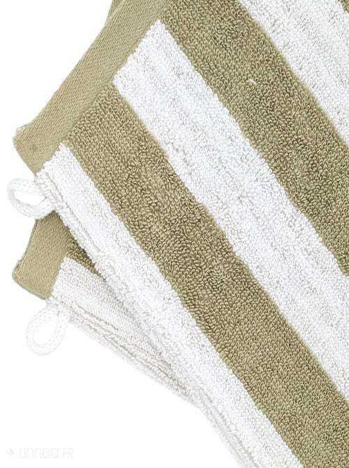 Gant de toilette collection EFFICIENCE STRIPES - Kiabi