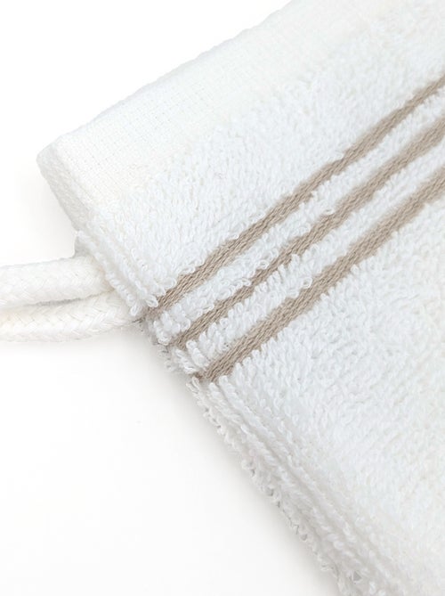 Gant de toilette collection HORIZON - Kiabi