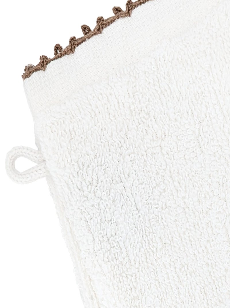 Gant de toilette collection ORLA Beige - Kiabi