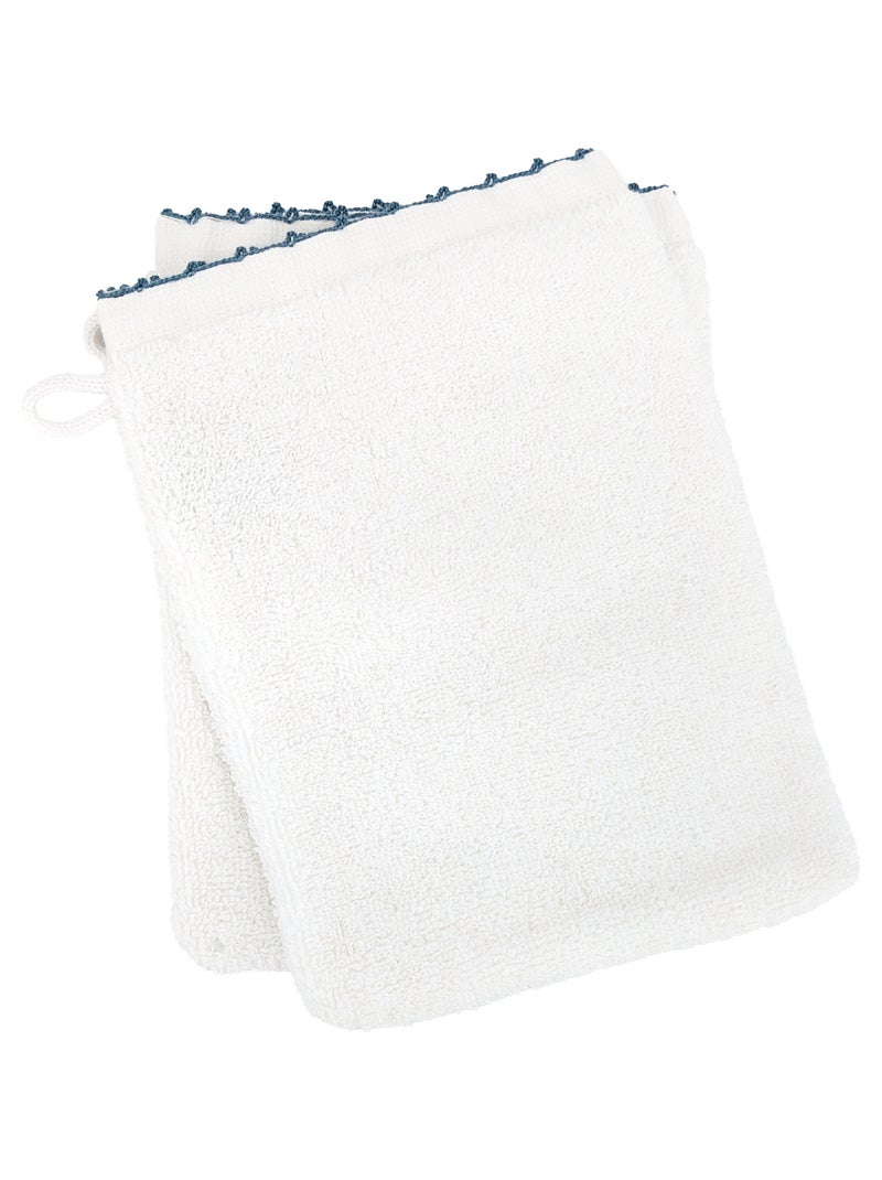Gant de toilette collection ORLA Bleu - Kiabi