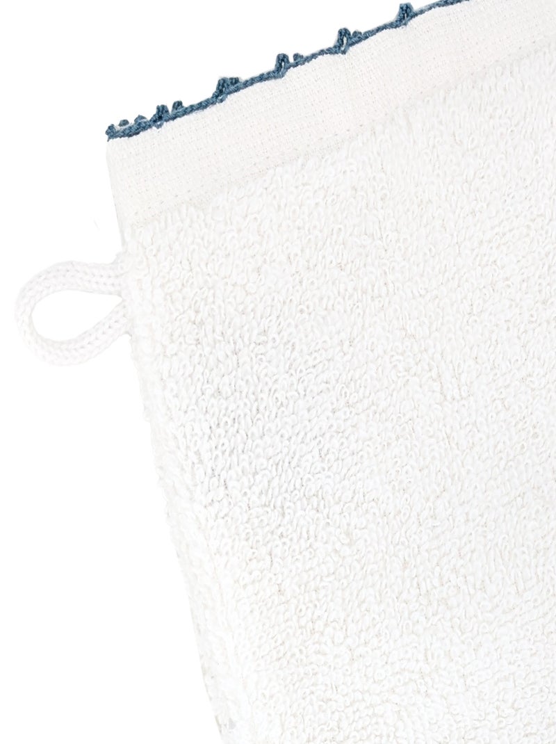 Gant de toilette collection ORLA Bleu - Kiabi