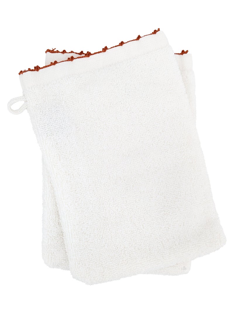 Gant de toilette collection ORLA Orange - Kiabi