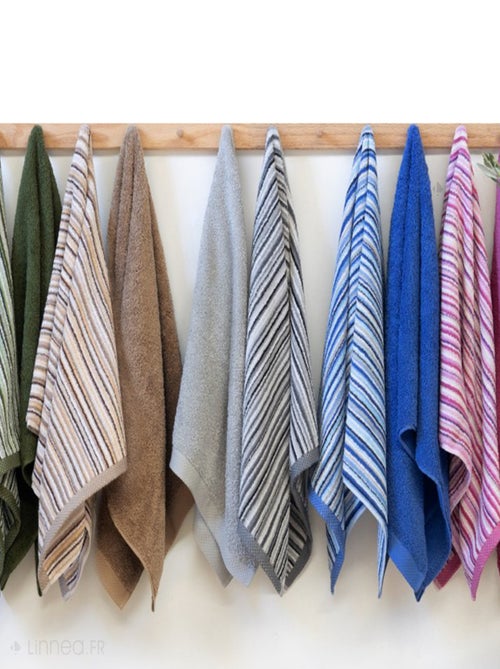 Gant de toilette collection PURE STRIPES II - Kiabi