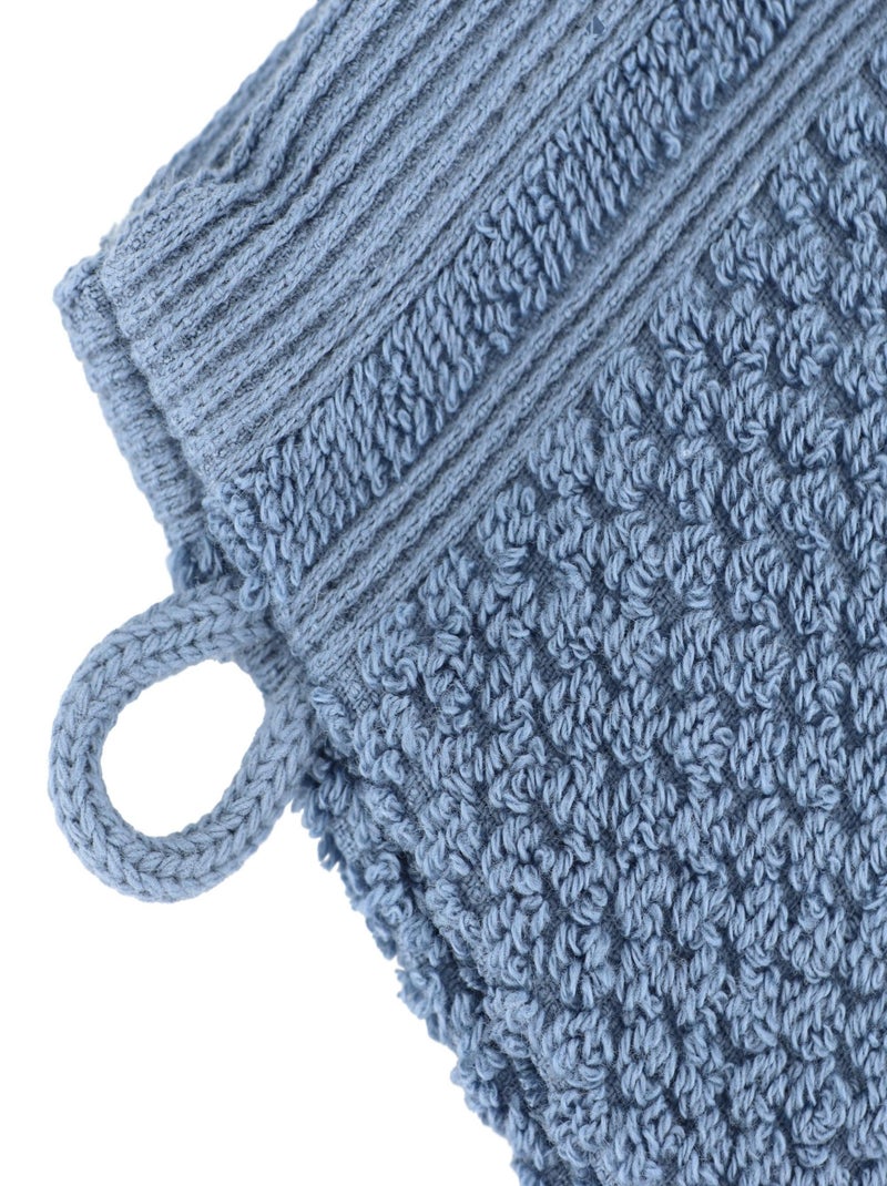 Gant de toilette DUNE Bleu outremer - Kiabi