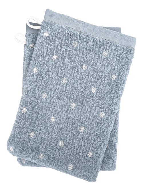 Gant de toilette EFFICIENCE DOTS - Kiabi
