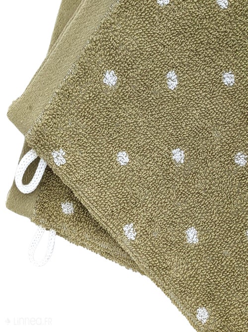 Gant de toilette EFFICIENCE DOTS - Kiabi