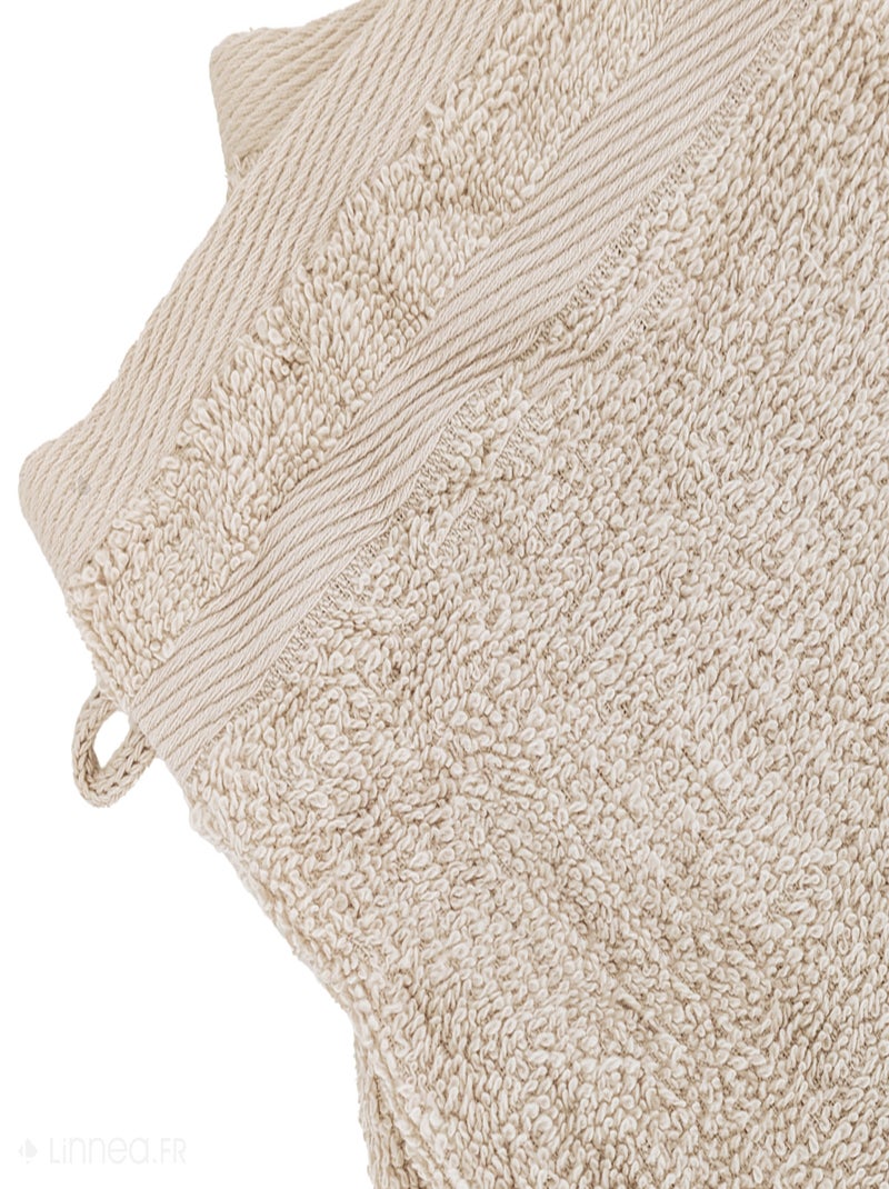 Gant de toilette  EFFICIENCE PURE Beige argile - Kiabi