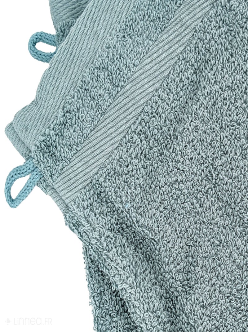 Gant de toilette  EFFICIENCE PURE Vert kaki clair - Kiabi