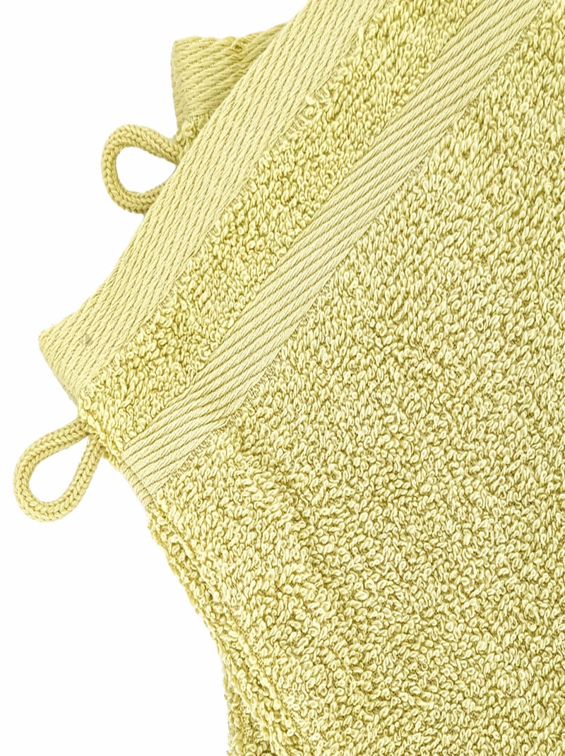 Gant de toilette  EFFICIENCE PURE Vert tilleul - Kiabi