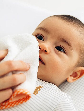 Gant de toilette en Coton Bio