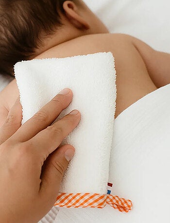 Gant de toilette en Coton Bio