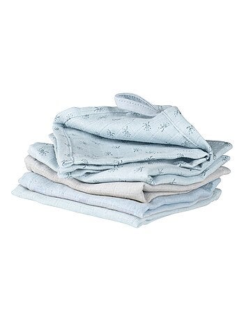 Gant de toilette en coton Bio Oekotex - Lot de 5 - ROBA 'Lil Planet'