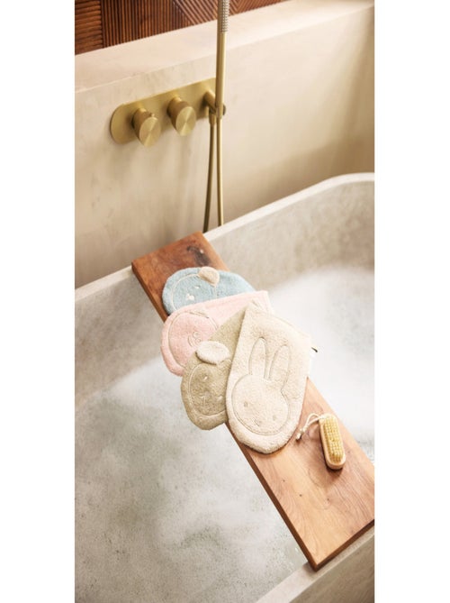 Gant de toilette éponge en coton Jollein - Kiabi Gant de toilette éponge en coton Jollein - Kiabi