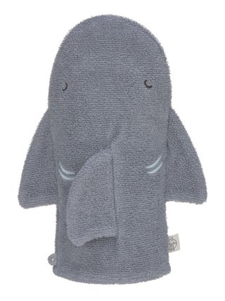 Gant de toilette et de jeu en éponge Requin