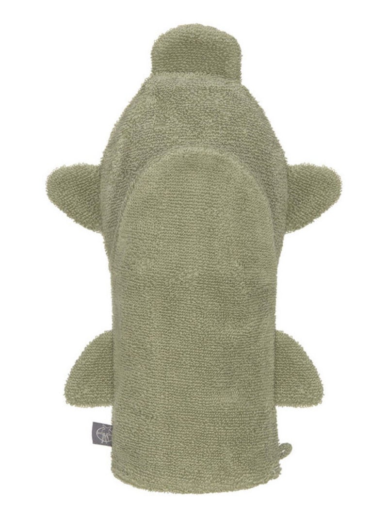 Gant de toilette et de jeu en éponge Tortue Vert - Kiabi