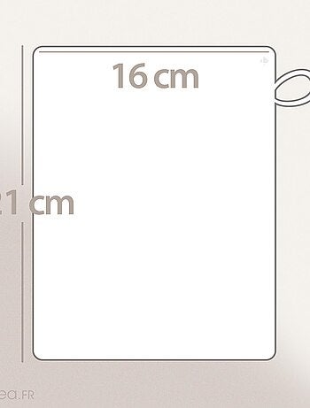 Gant de toilette FICUS 500 g/m2 pur coton issu de l'agriculture biologique