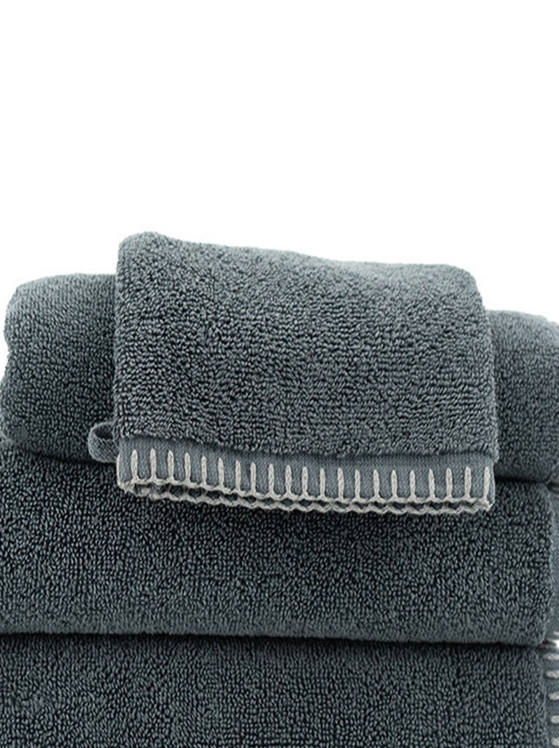 Gant de toilette FJORD coton Gris foncé - Kiabi
