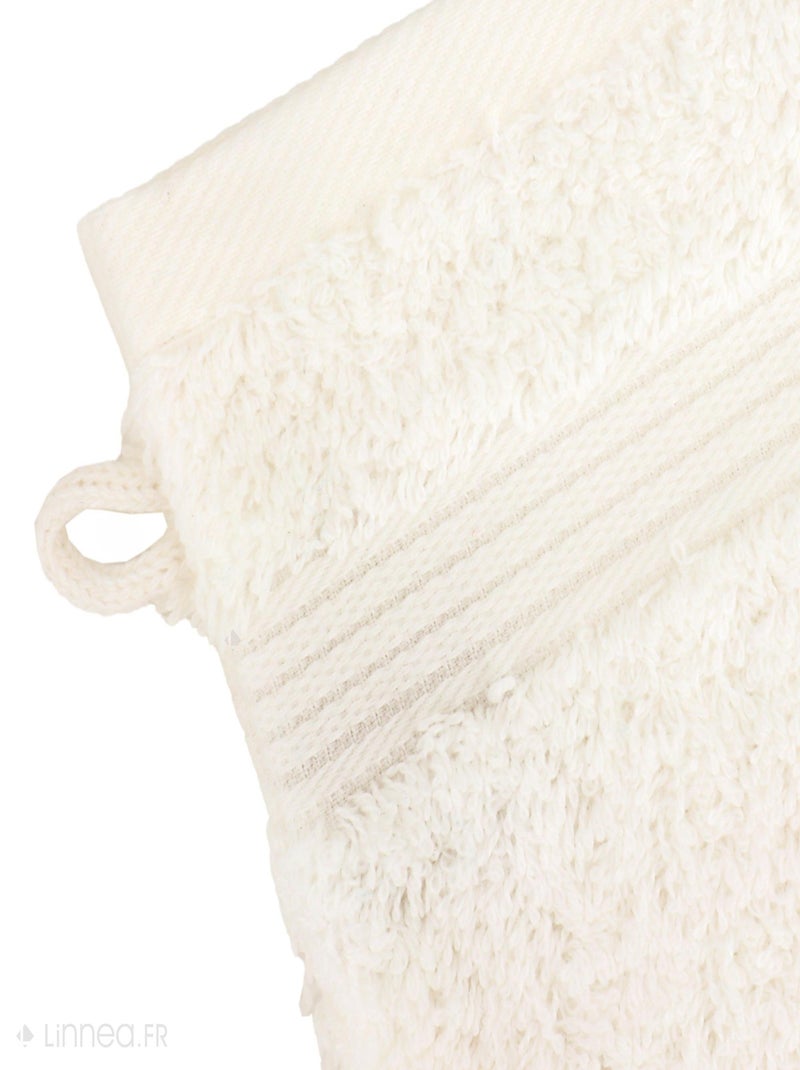 Gant de toilette LUXOR Blanc cassé - Kiabi