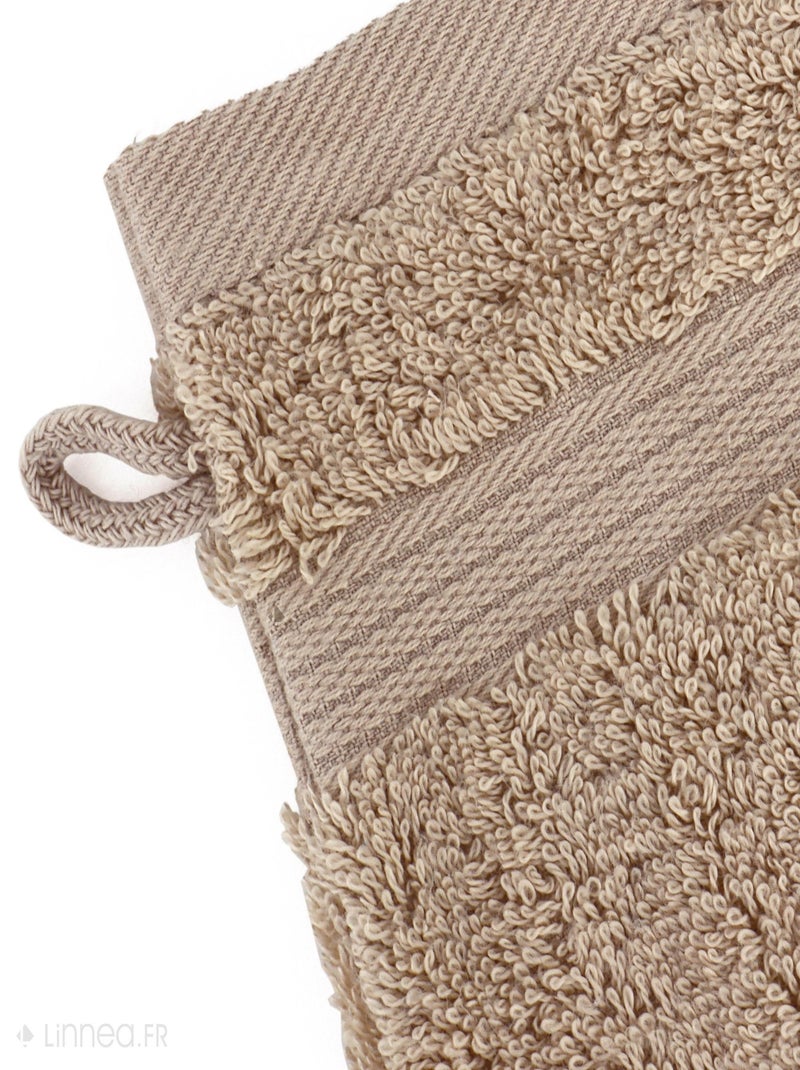 Gant de toilette LUXOR Gris taupe - Kiabi