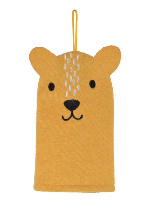 Gant de toilette marionnette léopard - Kiabi