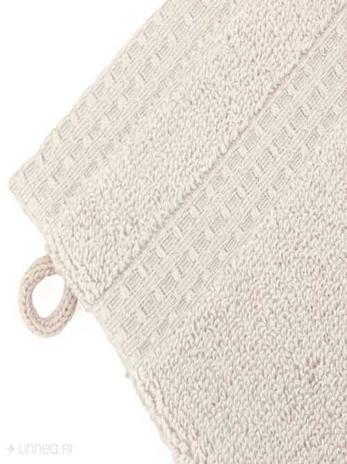Gant de toilette NATURAL - Kiabi