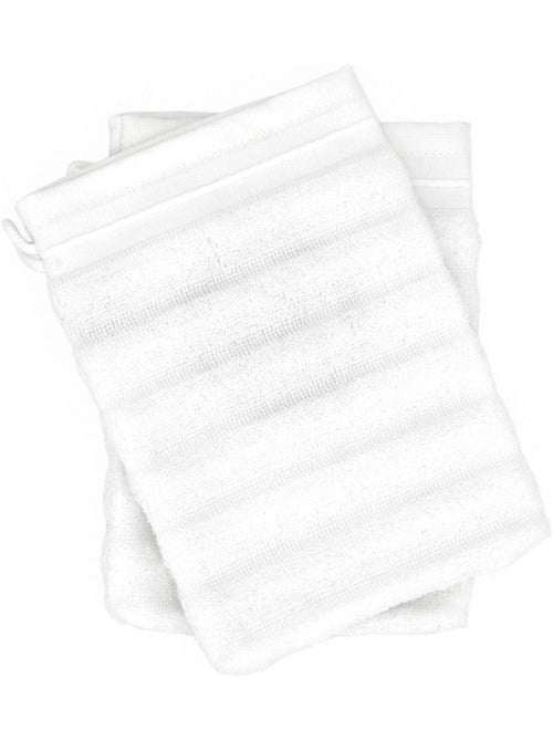 Gant de toilette NATURAL STRIPES - Kiabi