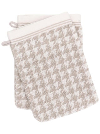 Gant de toilette PIED-DE-POULE