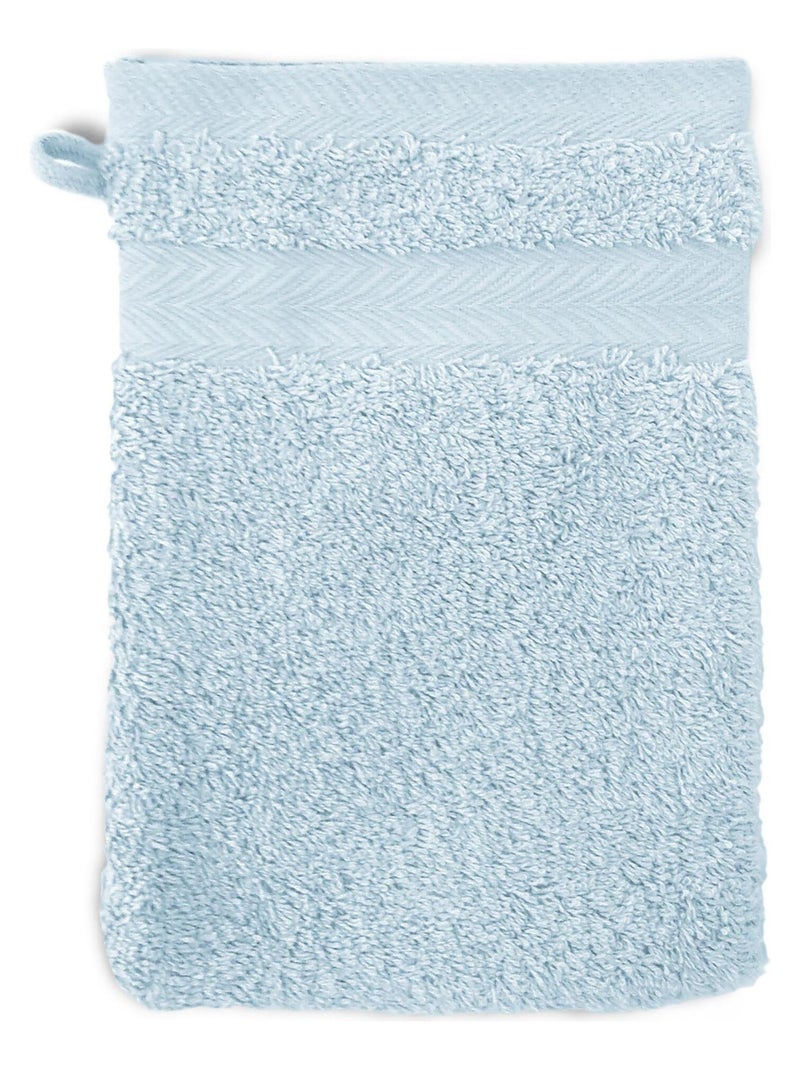 Gant de toilette ROYAL CRESENT Bleu clair - Kiabi