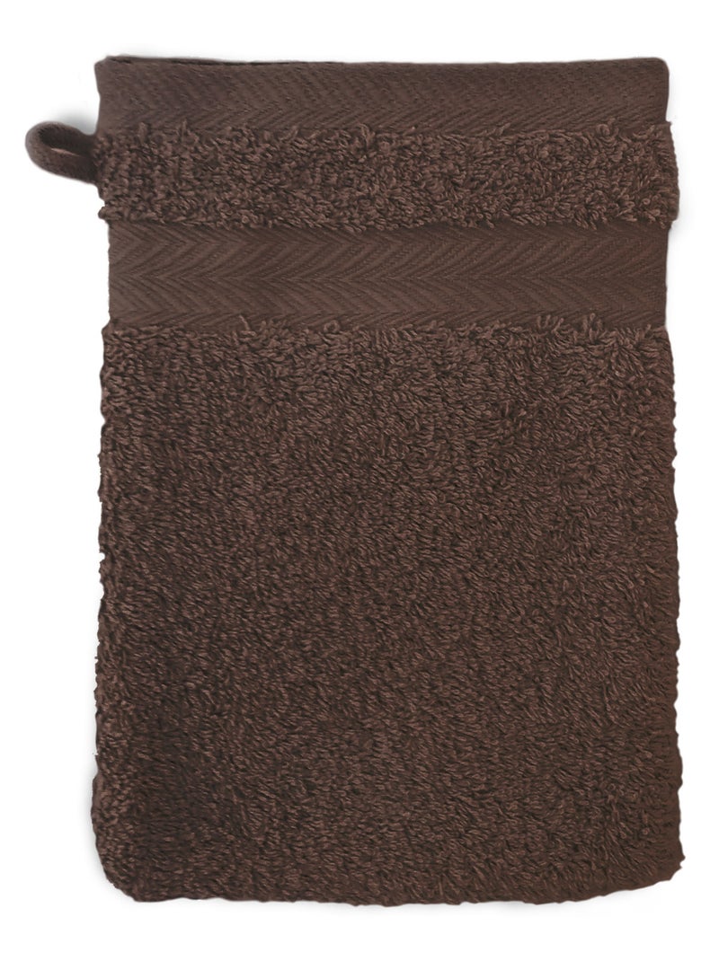 Gant de toilette ROYAL CRESENT Gris taupe - Kiabi