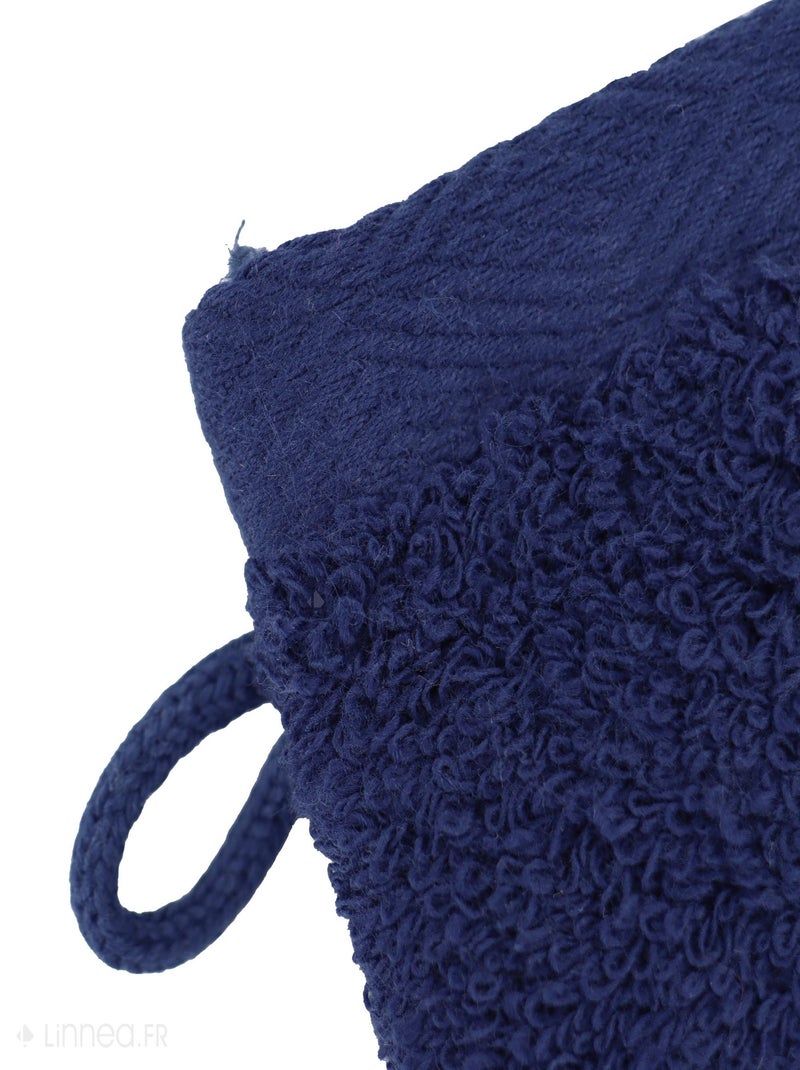 Gant de toilette SOFTY Bleu marine - Kiabi