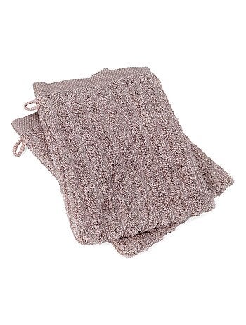 Gant de toilette uni coton SPECTRE
