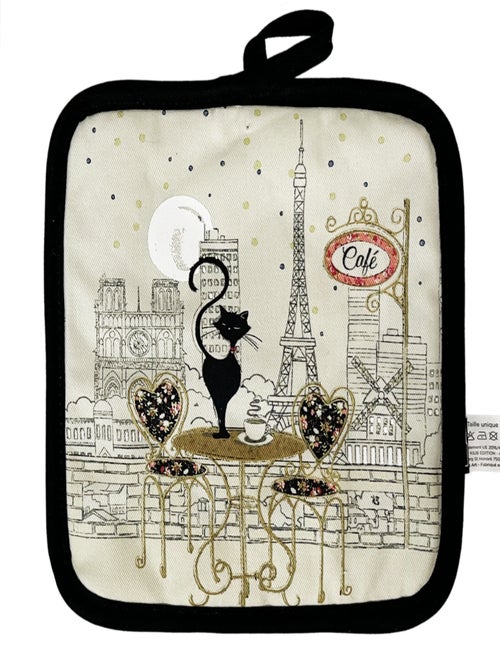 Gant et manique chat terrasse parisienne - Kiabi