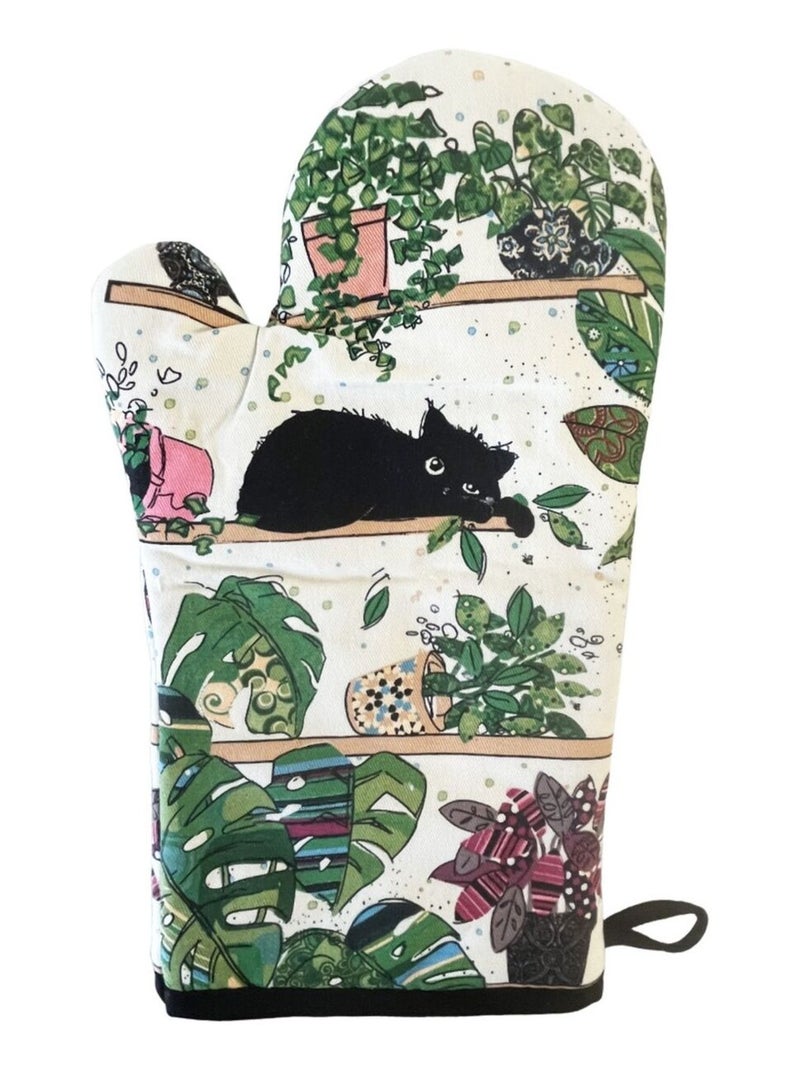 Gant et manique chaton dans les plantes Beige - Kiabi