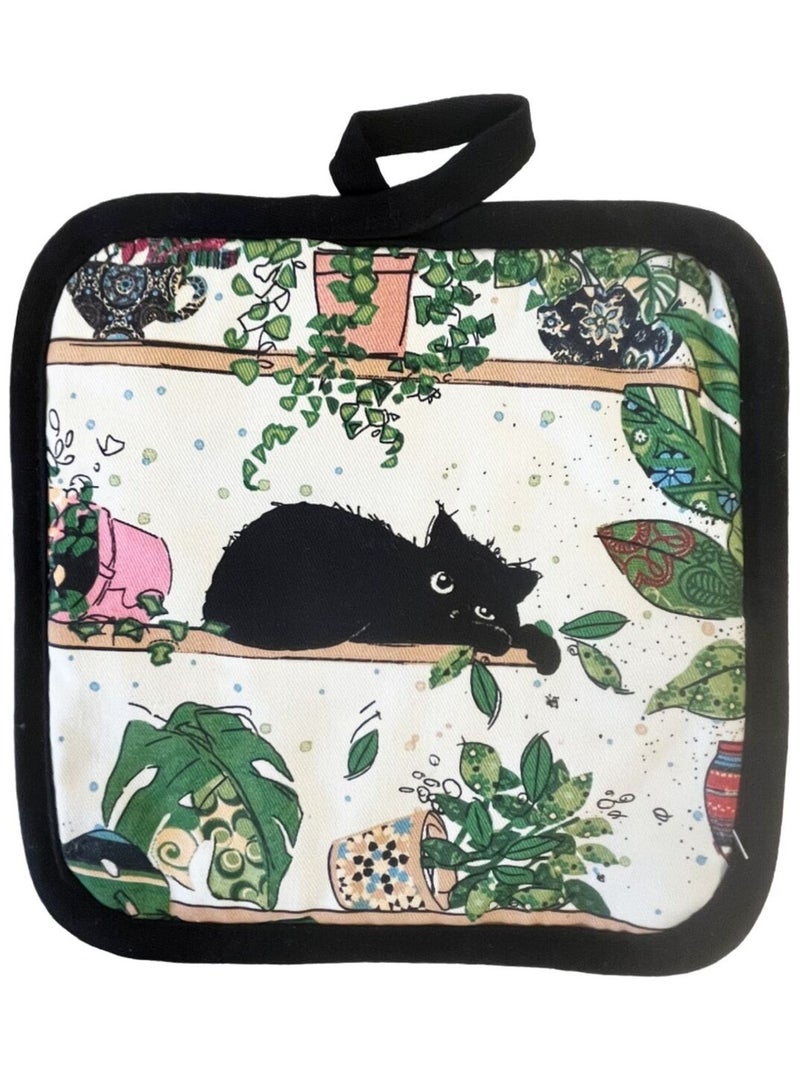 Gant et manique chaton dans les plantes Beige - Kiabi