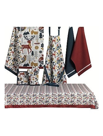 Gant et manique de cuisine Animaux d'hiver