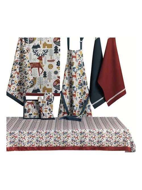 Gant et manique de cuisine Animaux d'hiver - Kiabi