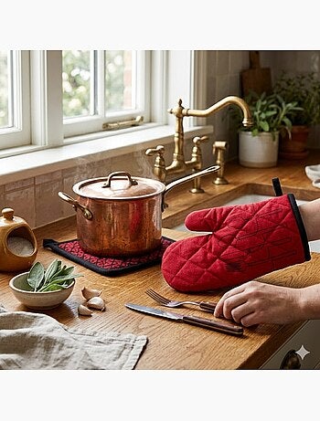 Gant et manique de cuisine Cuisiline