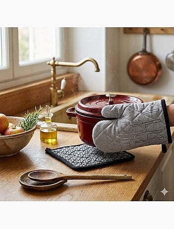 Gant et manique de cuisine Cuisiline