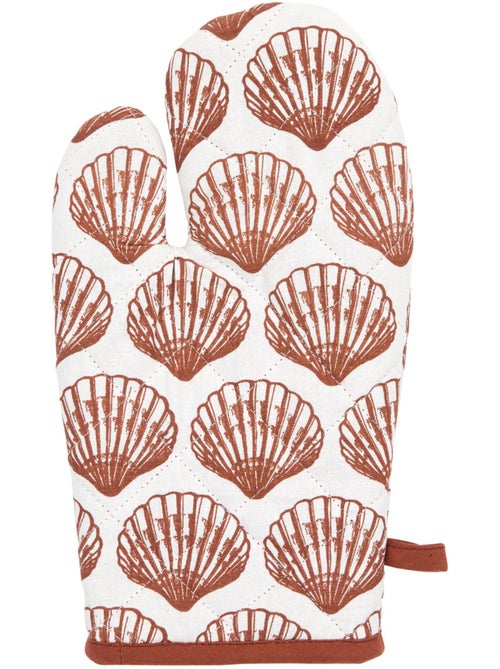 Gant et manique imprimé coquillage OCEANIA - Kiabi Gant et manique imprimé coquillage OCEANIA - Kiabi