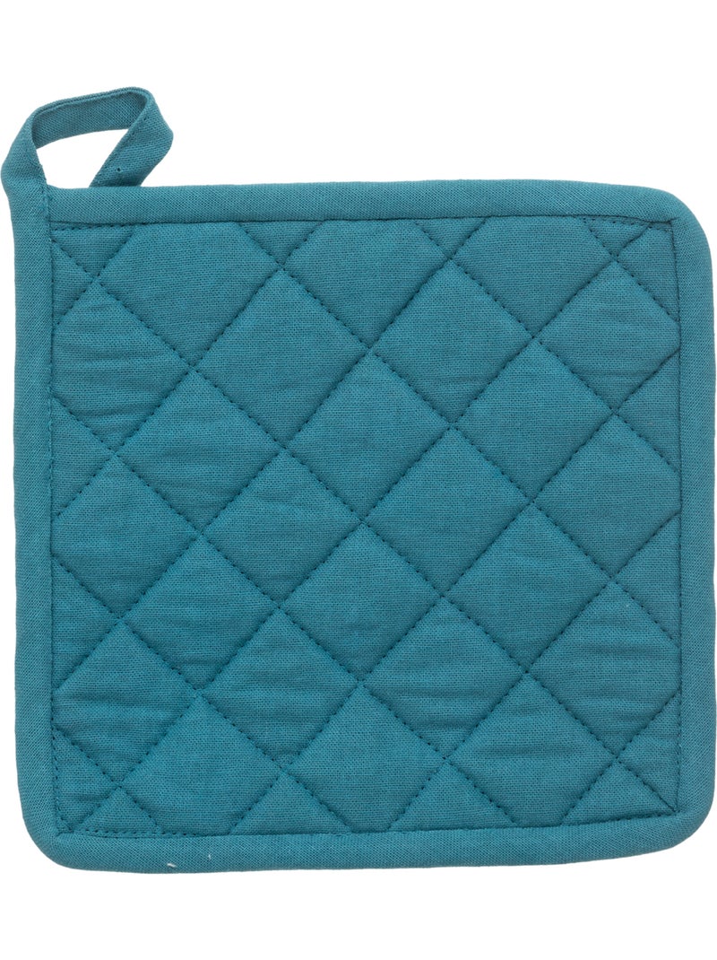 Gant et manique imprimés TIKAL Bleu canard - Kiabi