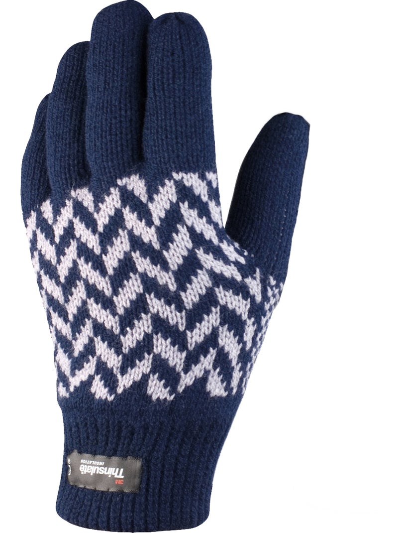 Gants - result winter essentials Bleu marine - Kiabi