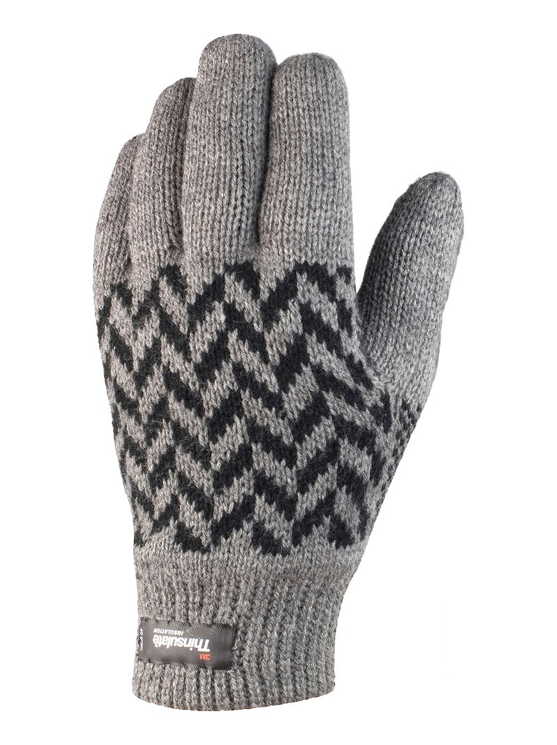 Gants - result winter essentials Gris - Kiabi