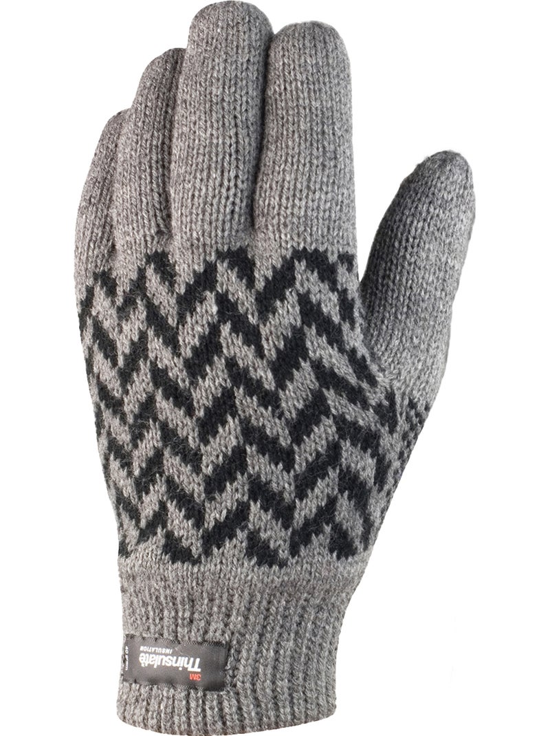 Gants - result winter essentials Gris - Kiabi