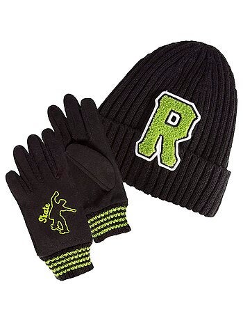 Gants 10/12 ans pour écrans tactiles - doublés polaire mixte enfant Isotoner