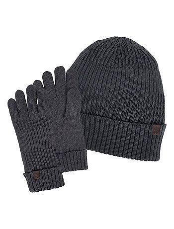 Gants chaud, doublé polaire recyclée homme